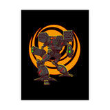 Timber Wolf Matte Vertical Posters