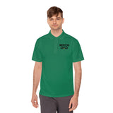 Classic MECHDAD Performance Polo with mech-inspired chest logo - alternate product view 7
