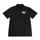 Classic MECHBRO Performance Polo with mech-inspired chest logo - alternate product view 2