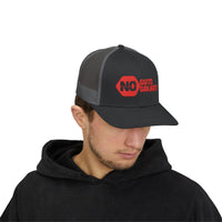 Red Snapback Trucker Cap