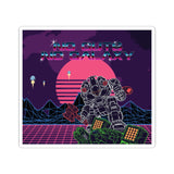 Axeman Retro Sticker