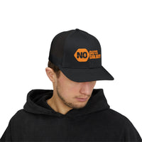 Orange Snapback Trucker Cap