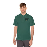 Classic MECHDAD Performance Polo with mech-inspired chest logo - alternate product view 12