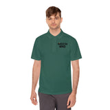 Classic MECHBRO Performance Polo with mech-inspired chest logo - alternate product view 12