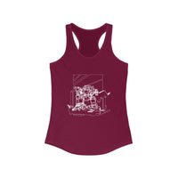 Urbanmech Ideal Racerback Tank