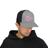 Pink Snapback Trucker Cap