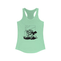 Urbanmech Ideal Racerback Tank