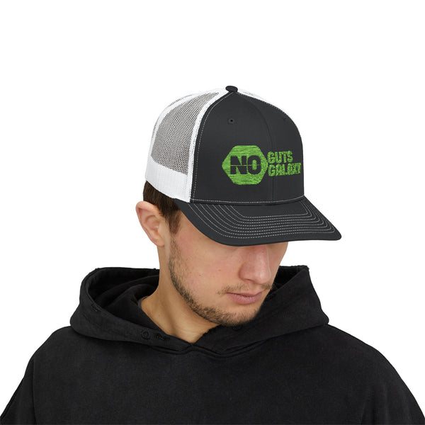 Lime Snapback Trucker Cap