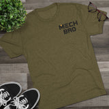 Classic Mini Logo MECHBRO Tri-Blend Crew Tee