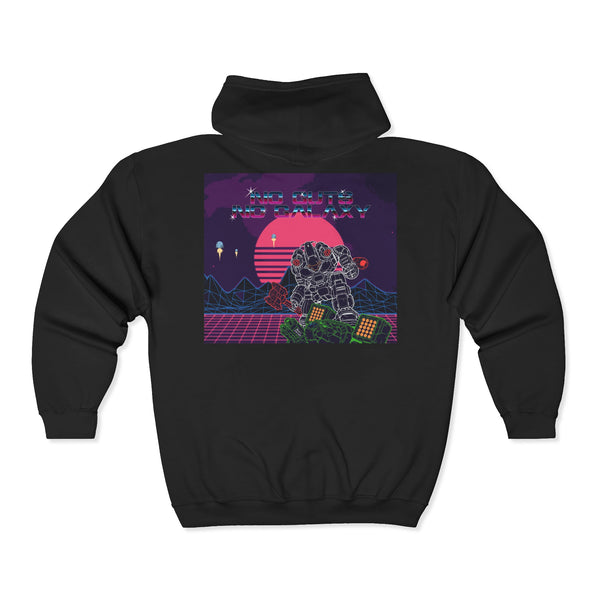 Retro Unisex Heavy Blend™ Full Zip Hooded Sweatshirt