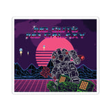 Axeman Retro Sticker