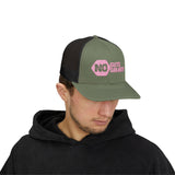 Pink Snapback Trucker Cap