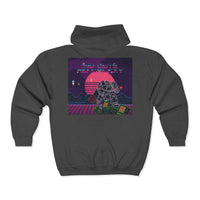 Retro Unisex Heavy Blend™ Full Zip Hooded Sweatshirt
