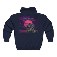 Retro Unisex Heavy Blend™ Full Zip Hooded Sweatshirt
