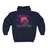 Retro Unisex Heavy Blend™ Full Zip Hooded Sweatshirt
