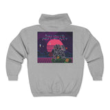 Retro Unisex Heavy Blend™ Full Zip Hooded Sweatshirt